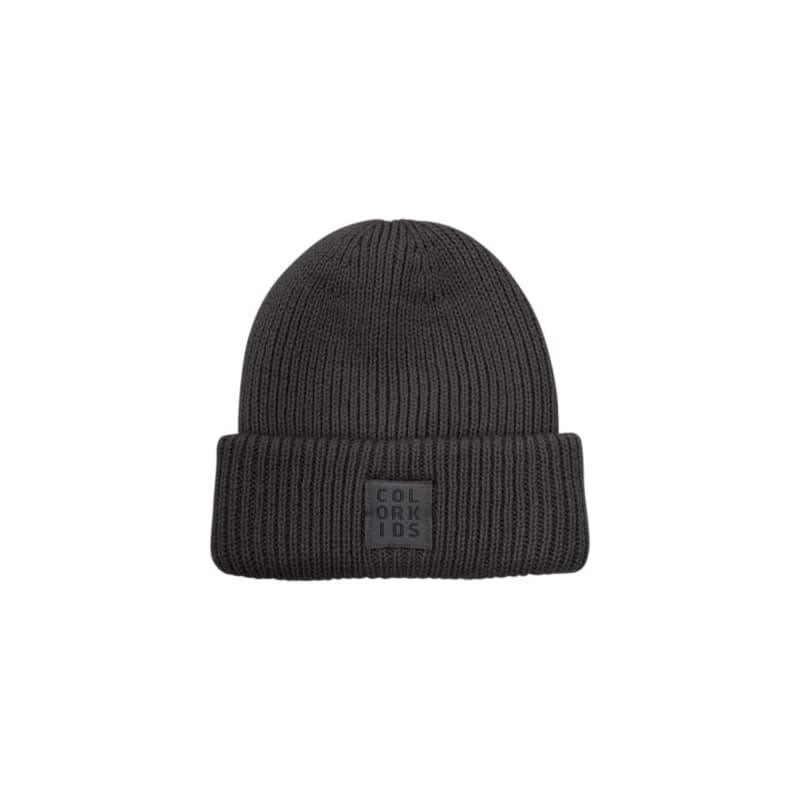 Detská zimná čiapka COLOR KIDS Beanie W. Wool-1919-Phantom