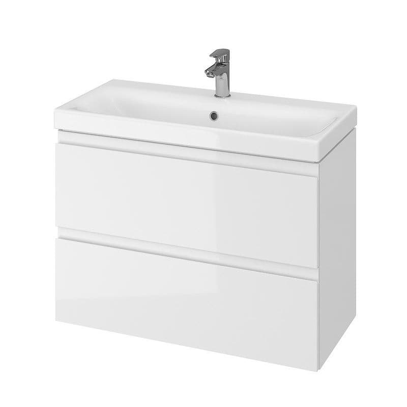 CERSANIT - SET 979 MODUO SLIM 80 BIELA DSM (SKRINKA + UMÝVADLO) S801-225-DSM