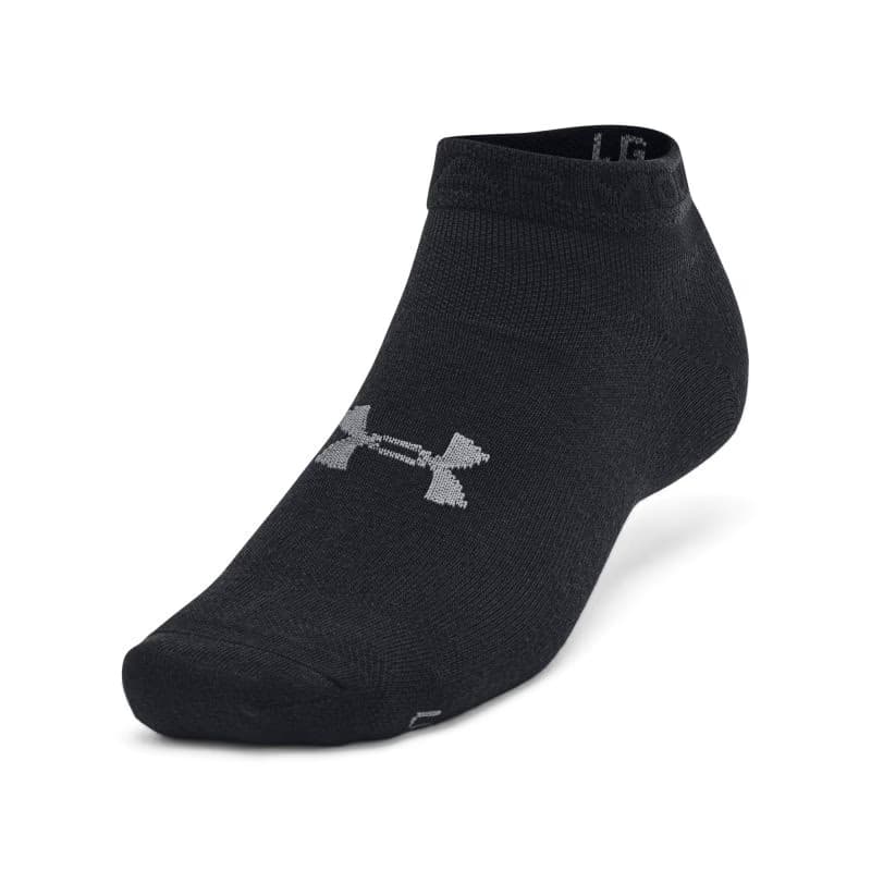 Dámske ponožky UNDER ARMOUR UA Essential Low Cut 3 pack-BLK 3