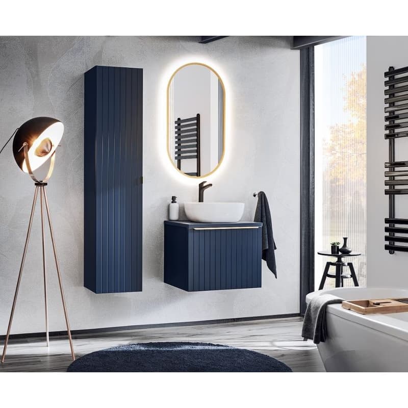 ArtCom Doska pod umývadlo SANTA FE Blue | tmavomodrá Doska pod umývadlo: 89-060 - 60 cm 3