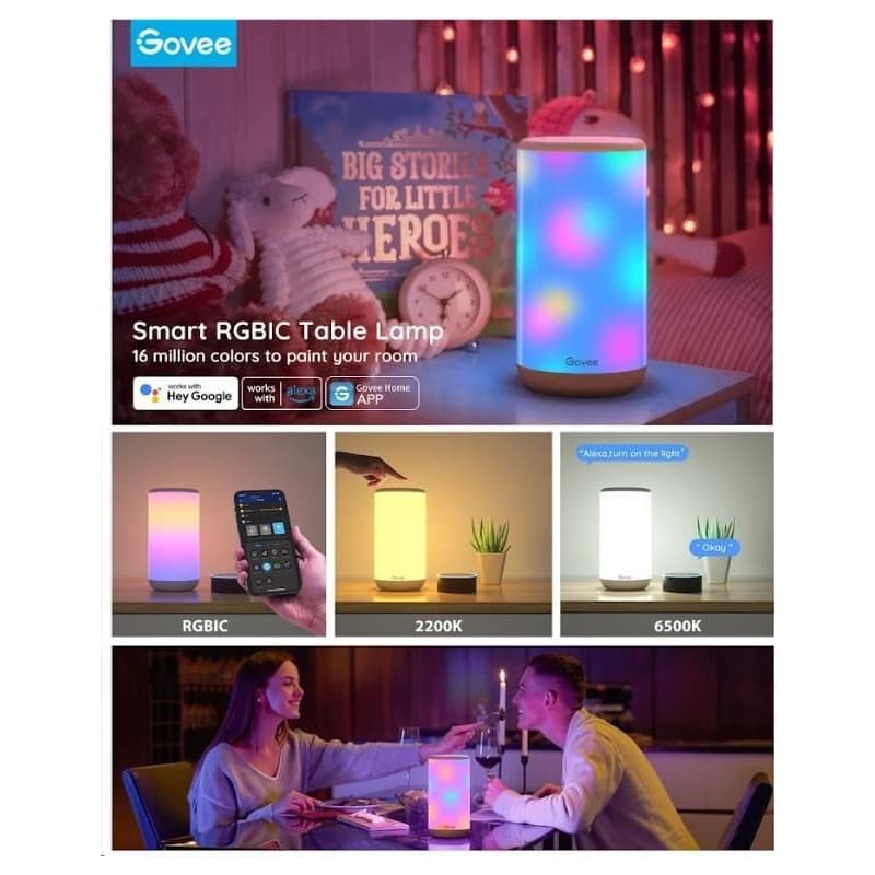Govee Table Lamp 2 RGBW Stolová lampa Matter 2