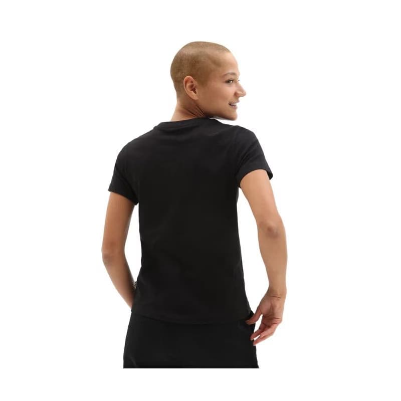 Dámske tričko s krátkym rukávom VANS WM FLYING V CREW TEE Black 2
