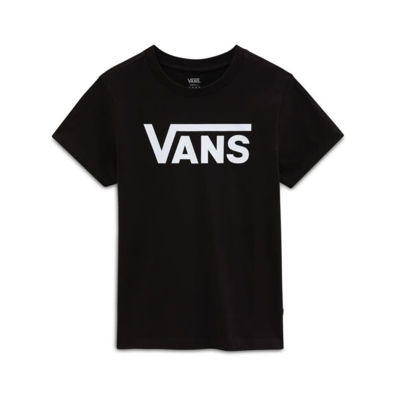 Dámske tričko s krátkym rukávom VANS WM FLYING V CREW TEE Black 3