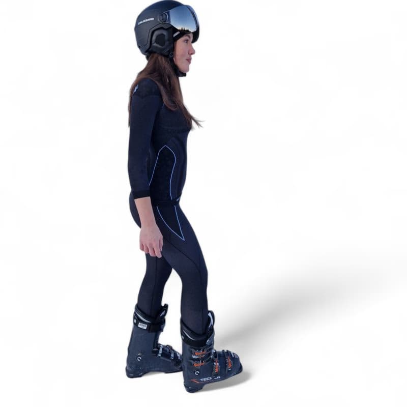 Dámske termo nohavice BLIZZARD Viva long pants, anthracite light blue 4