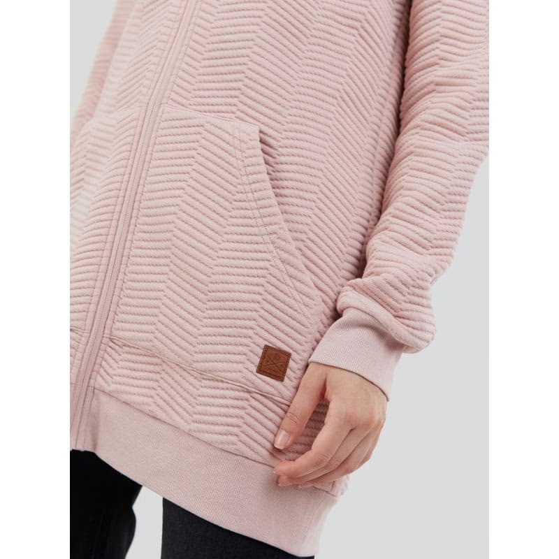 Dámska mikina so zipsom FUNDANGO Blanka Pullover-330-rose 6