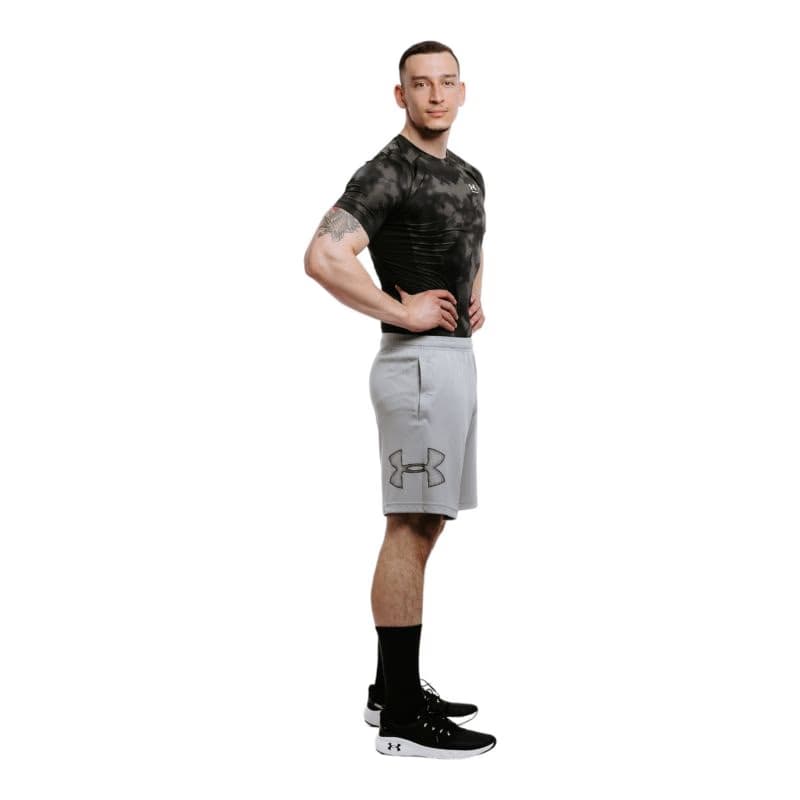 Pánske tréningové kraťasy UNDER ARMOUR UA TECH GRAPHIC SHORT-GRY 3