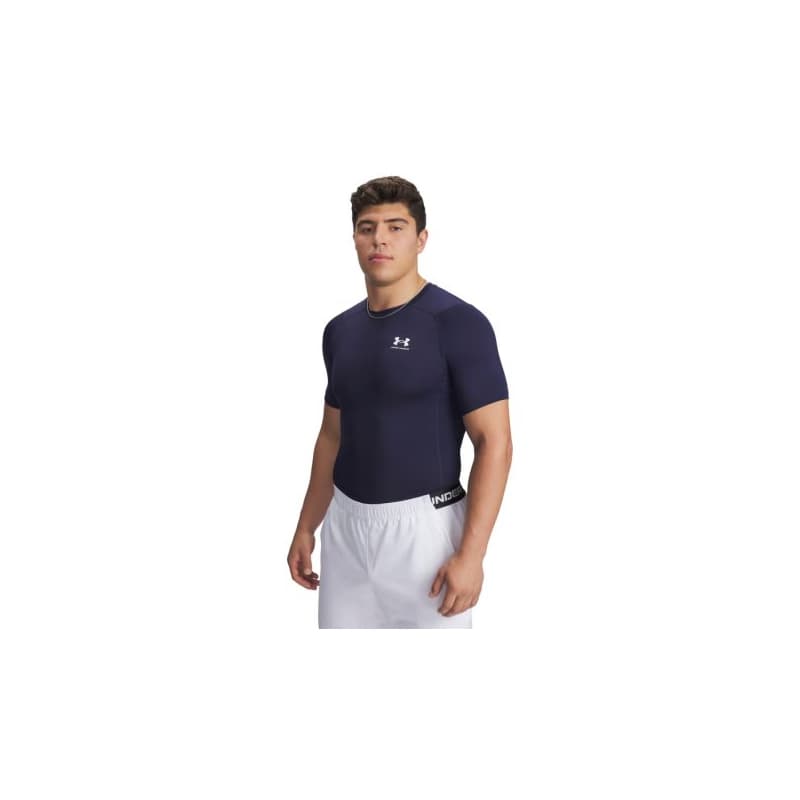 Pánske kompresné tričko s krátkym rukávom UNDER ARMOUR UA HG Armour Comp SS-NVY 1