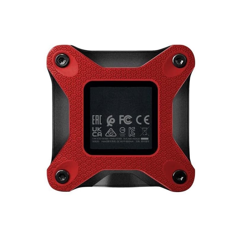 ADATA Externý SSD 1TB SD620, USB Micro-B, USB 3.2 Gen 2, R: 520/W: 460MB/s, červená 5