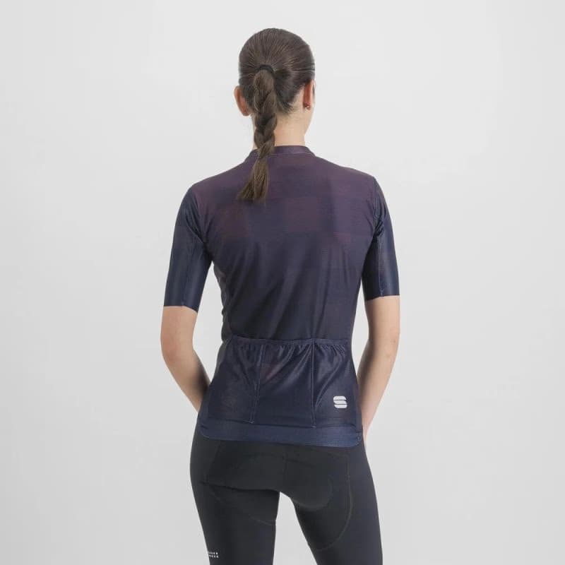 Dámsky cyklistický dres s krátkym rukávom SPORTFUL Rocket w jersey, galaxy blue mulled grape 4