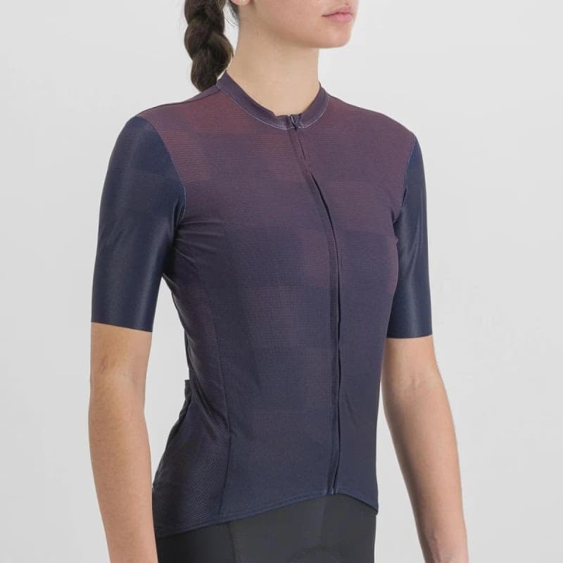 Dámsky cyklistický dres s krátkym rukávom SPORTFUL Rocket w jersey, galaxy blue mulled grape 5