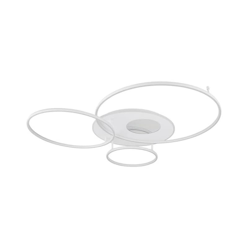 Globo 48466-70W-LED Stmievateľné stropné svietidlo INVERTINA 70W/230V 105x26,5 cm biela+DO 48466-70W