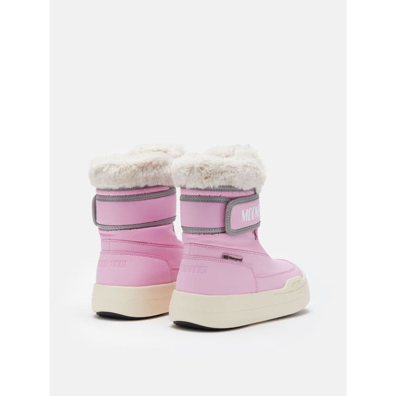 Juniorské vysoké zimné topánky MOON BOOT MB JR PARK STRAP-J001 PINK 3