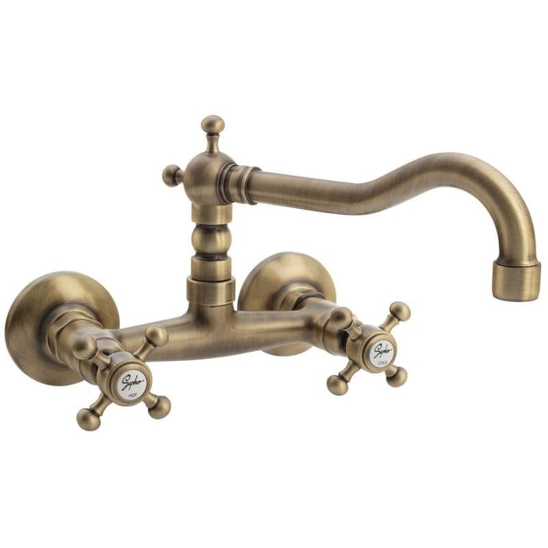 SAPHO - ANTEA nástenná batéria, vrchné ramienko, bronz 3366 1