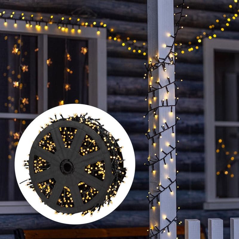Svetelná reťaz LED na disku 2000 LED diód 1