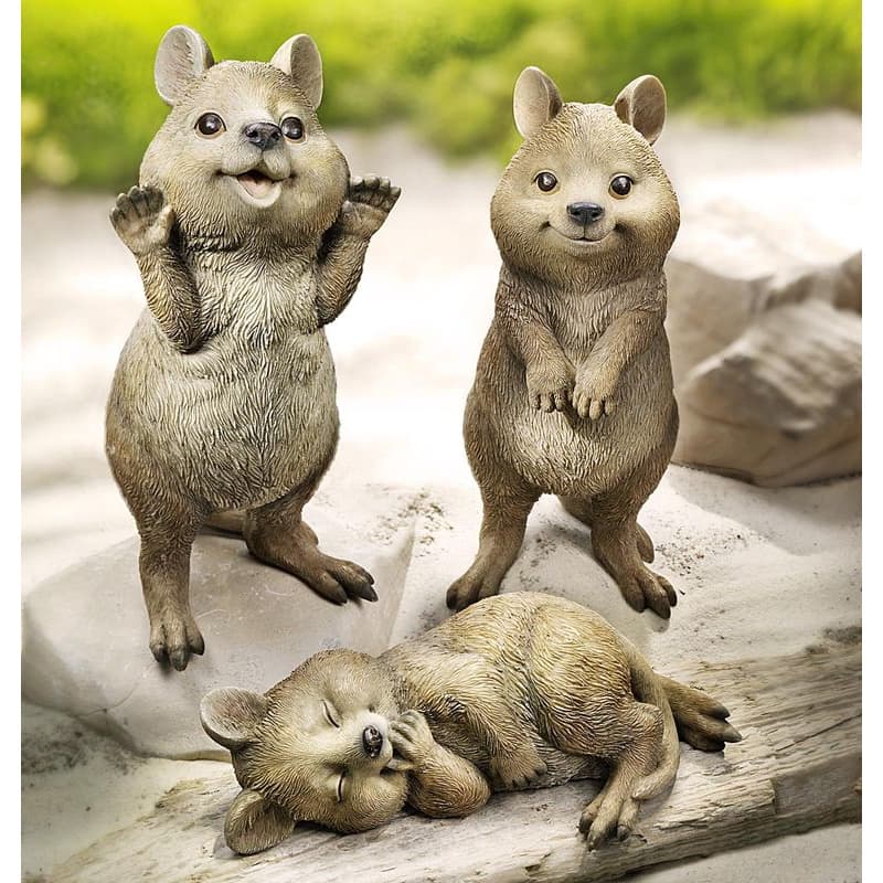 Dekoratívne figúrky Quokka, sada 3 ks 1