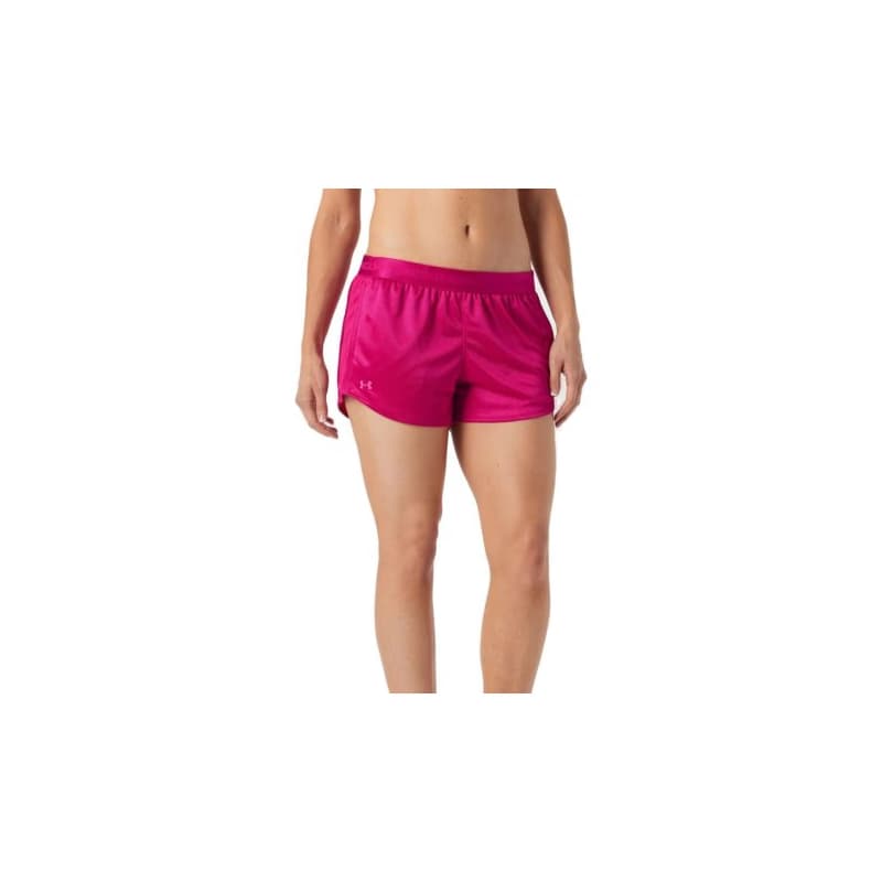 Dámske tréningové kraťasy UNDER ARMOUR Tech Play Up Shine Shorts-PPL
