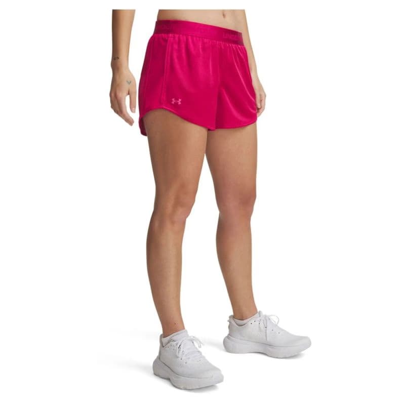 Dámske tréningové kraťasy UNDER ARMOUR Tech Play Up Shine Shorts-PPL 2
