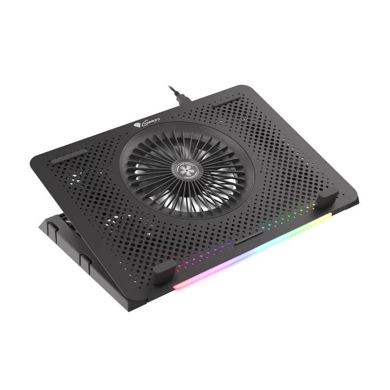 Chladiaca podložka pre NB Genesis Oxid 450 RGB do 15.6", hliníkové telo 3