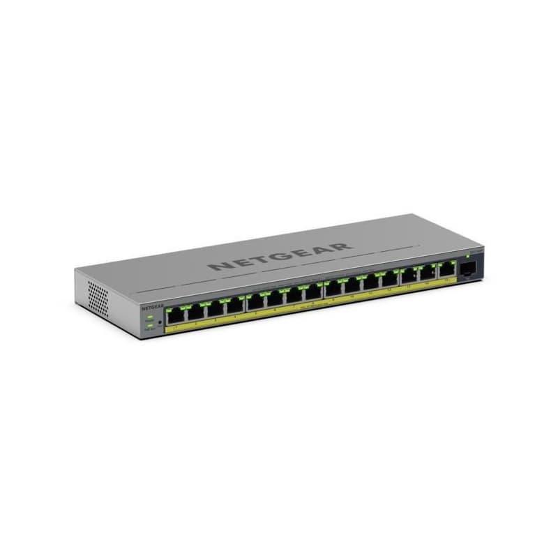 Netgear 16PT GIGABIT UNMANAGEABLE PLUS SWITCH W/POE+ 1