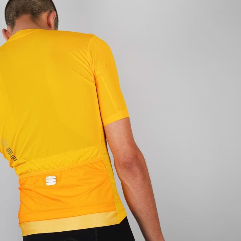 Pánsky cyklistický dres s krátkym rukávom SPORTFUL Supergiara jersey, yellow 5
