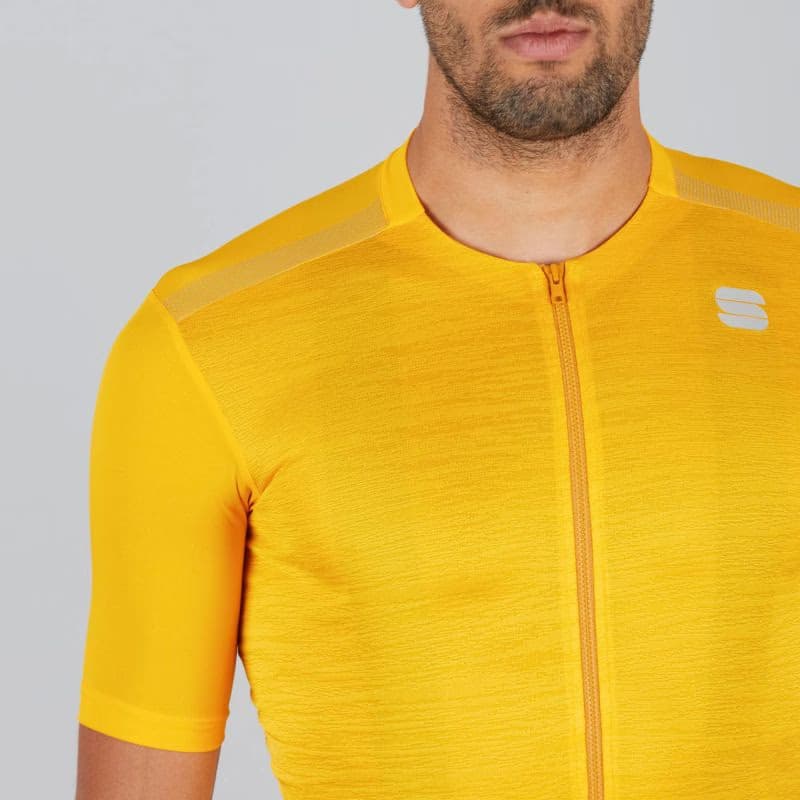 Pánsky cyklistický dres s krátkym rukávom SPORTFUL Supergiara jersey, yellow 6