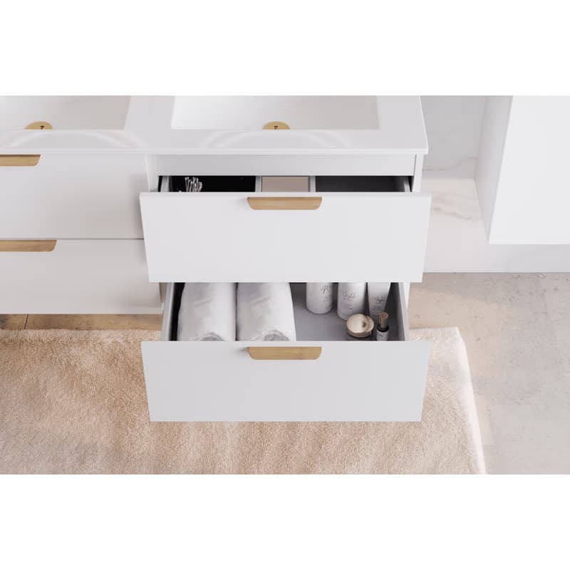 ArtCom Skrinka pod umývadlo ASTER WHITE 82-60-46-2S | 60 cm 5