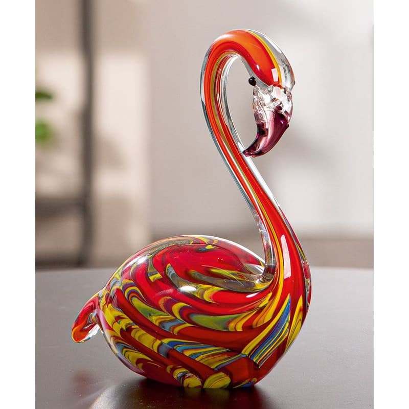 Sklenená dekorácia "Flamingo" 1