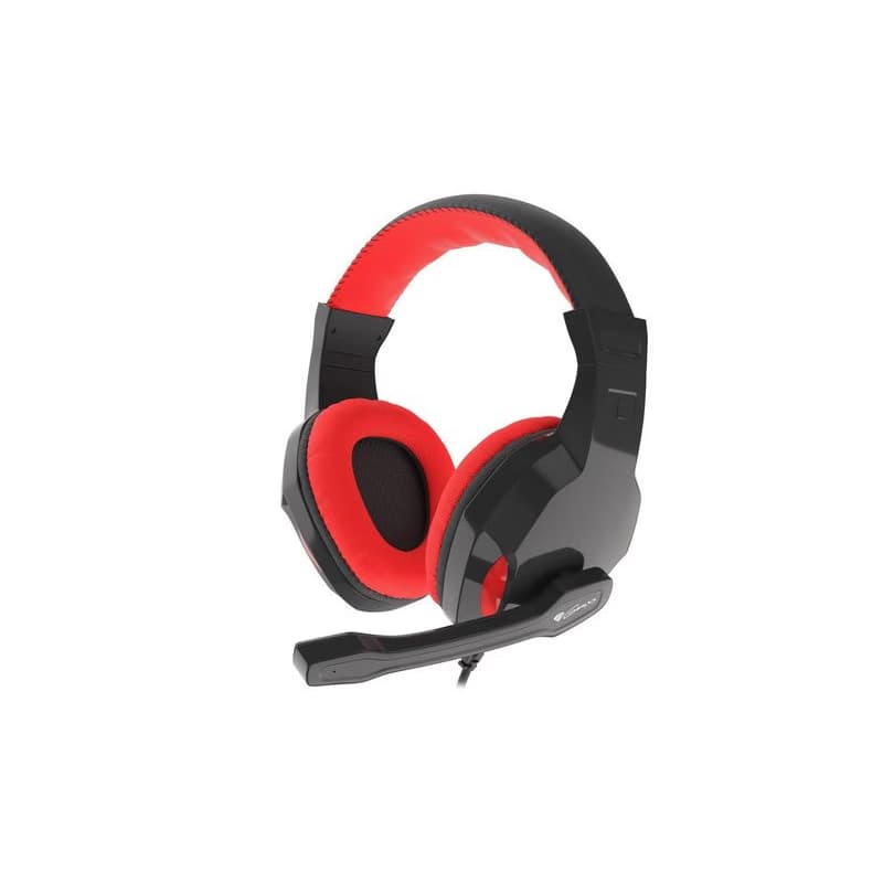 Herné stereo slúchadlá Genesis Argon 110, čierno-červené, 2x jack 2