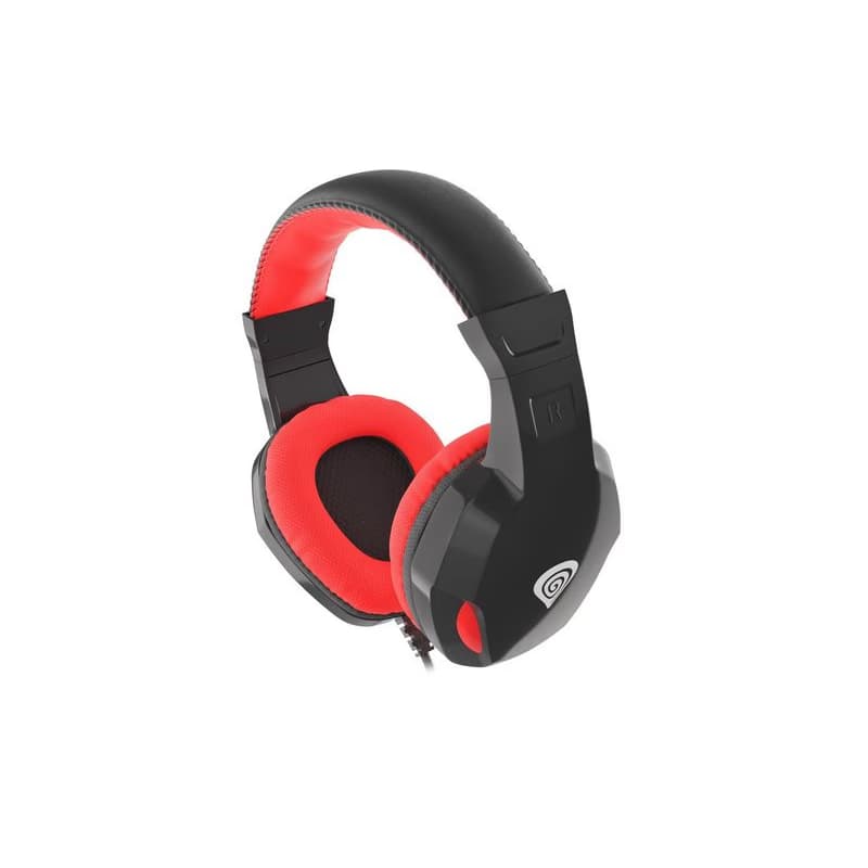 Herné stereo slúchadlá Genesis Argon 110, čierno-červené, 2x jack 4