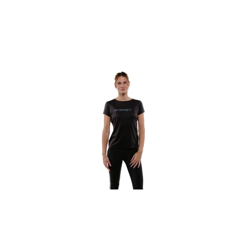 Dámske turistické tričko s krátkym rukávom EVERETT TecaShirt W antracit melange