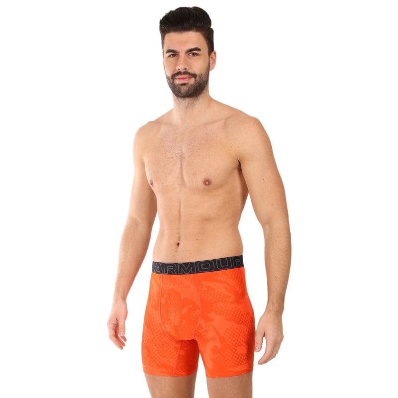 Pánske boxerky UNDER ARMOUR 3 PACK-UA PERFORMANCE TECH- NOVELTY 6in-MRN 5