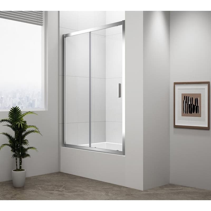 POLYSAN - DEEP sprchové dvere 1500x1650, číre sklo MD1516 1