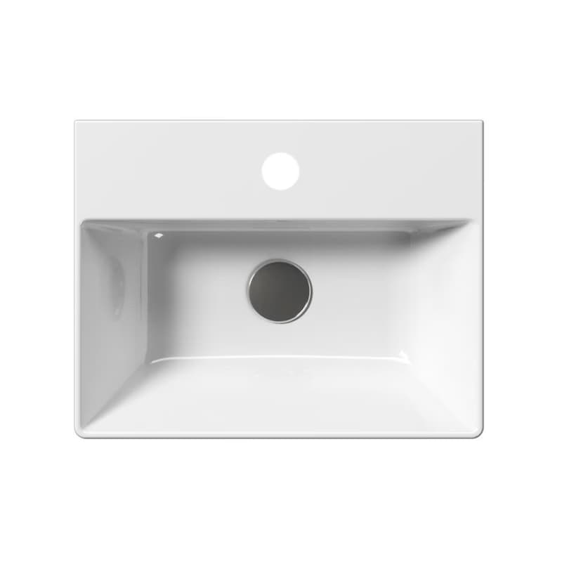GSI - KUBE X keramické umývadlo 45x35cm, biela ExtraGlaze 9485111 6