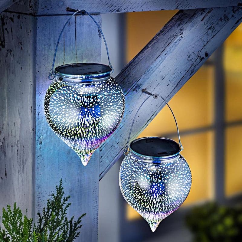 LED závesná dekorácia Emotion, 2 ks 1