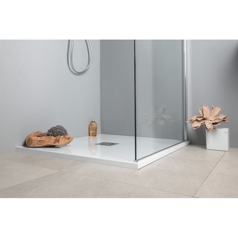 POLYSAN - FLEXIA sprchová vanička z liateho mramoru s možnosťou úpravy rozmeru 100x90cm 72925 5