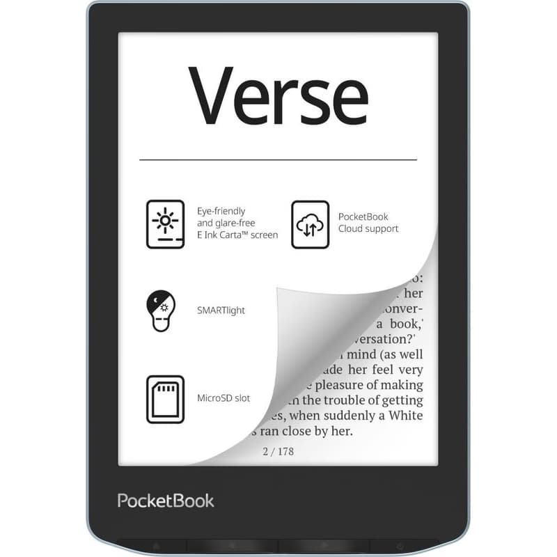 POCKETBOOK 629 Pocketbook Verse - Bright Blue 2