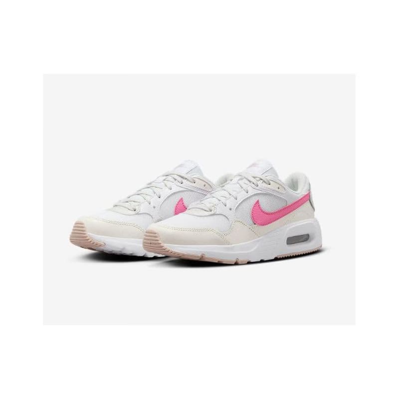 Dievčenská rekreačná obuv NIKE Air Max SC Jr white phantom platinum violet playful pink 3