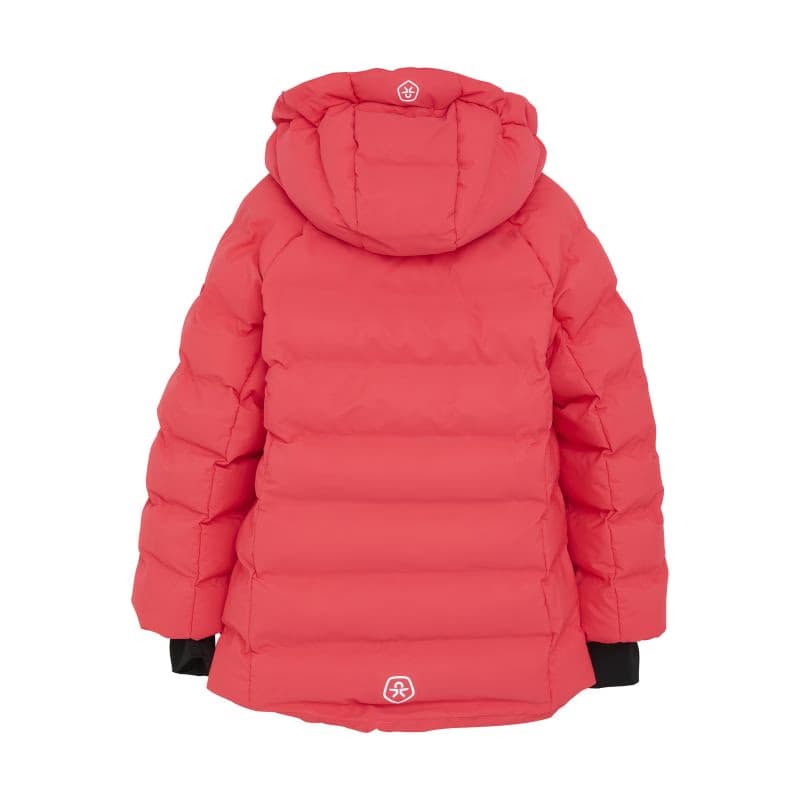 Dievčenská lyžiarska bunda COLOR KIDS Ski Jacket - Quilt-5380-Diva Pink 3