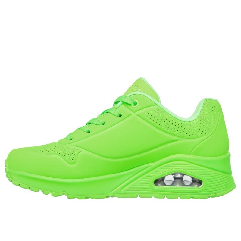 Dámska rekreačná obuv SKECHERS Uno Night Shades lime green 3