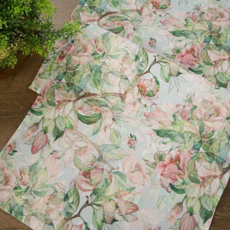 ArtFir Behúň FLORE 10 | zelená 40 x 140 cm 3
