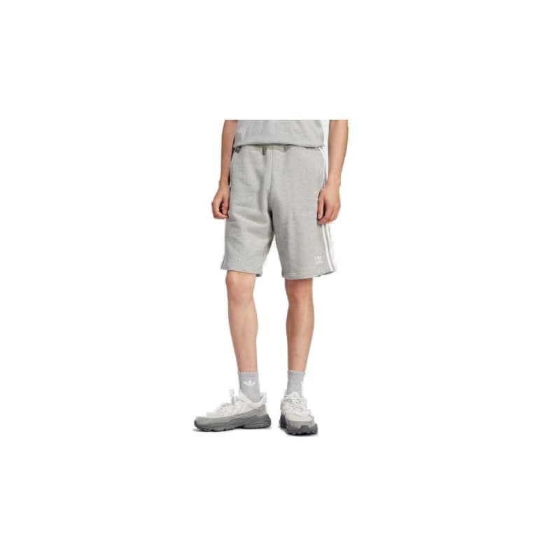 Pánske teplákové kraťasy ADIDAS ORIGINALS 3-STRIPE SHORT-MGREYH