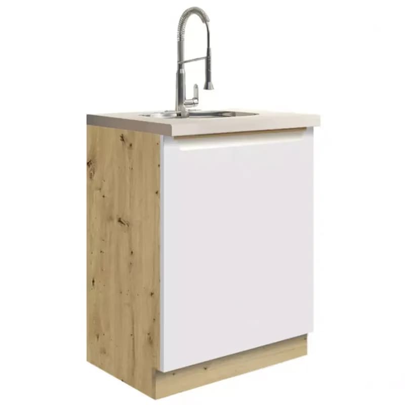 Skrinka do kuchyne Glamour11d White 1