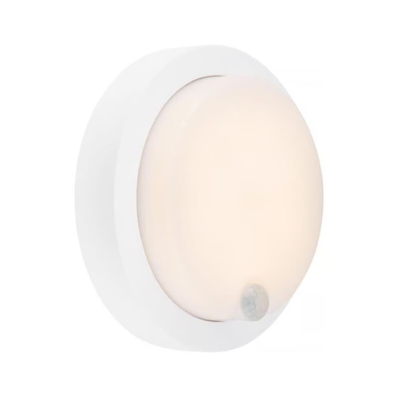 Brilo - LED nabíjateľné vonkajšie nástenné svietidlo s pohybovým senzorom LED/4W/5V 4400 mAh IP44 biele 3765016