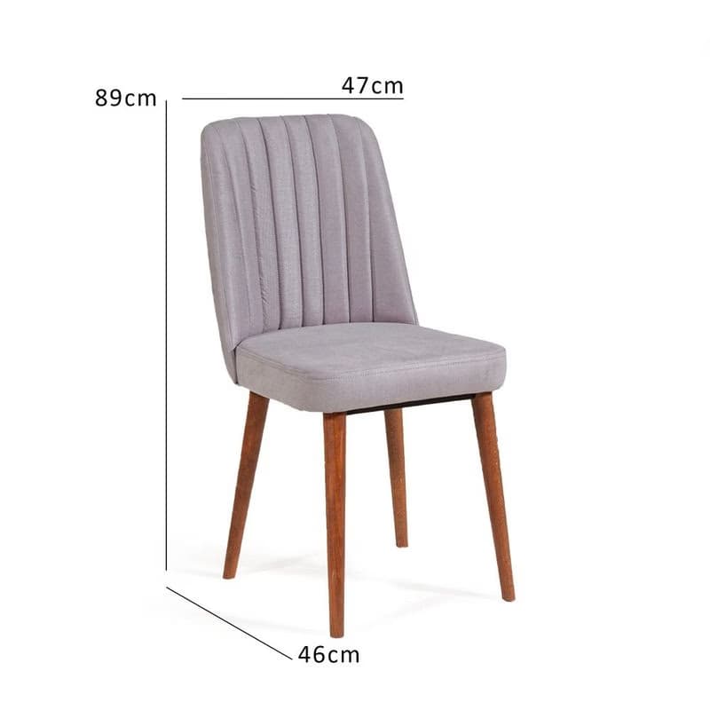 Stolička Vina Sandalye Soho, Walnut 4
