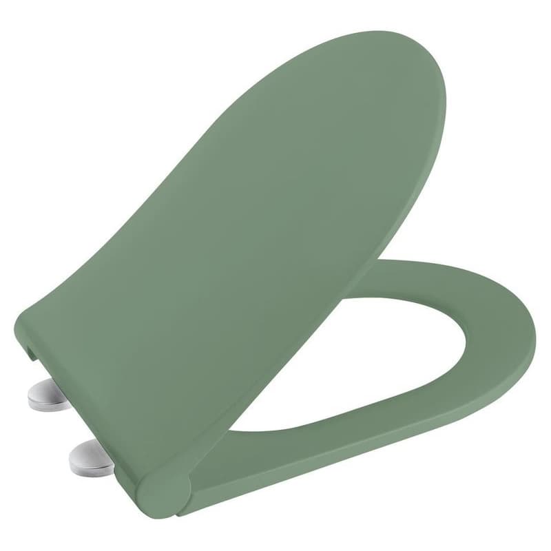 SAPHO - BRILLA WC sedátko, SLIM, Soft Close, zelená mat 100787-128 1