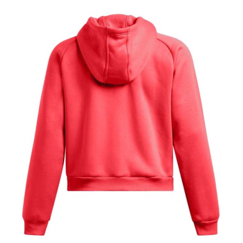 Dámska zateplená mikina s kapucňou UNDER ARMOUR UA Armour Flc Pro Hdy-RED 4