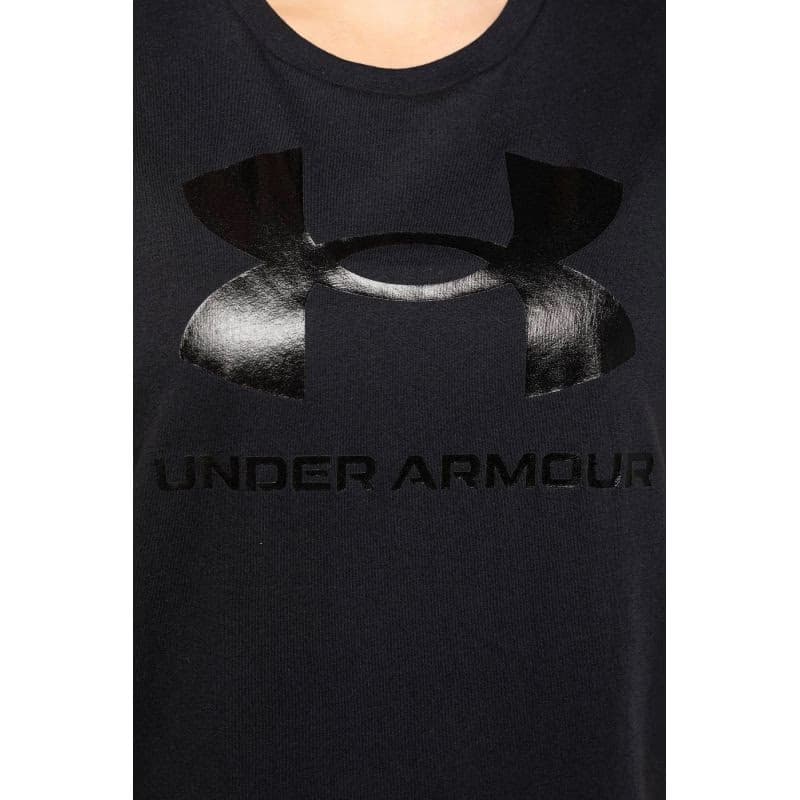 Dámske tričko s krátkym rukávom UNDER ARMOUR UA Rival Logo SS-BLK 5