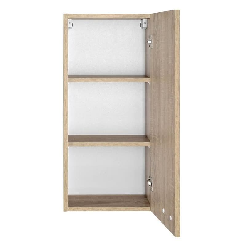 AQUALINE - ZOJA/KERAMIA FRESH skrinka horná 35x76x23cm, dub platin 50336 2