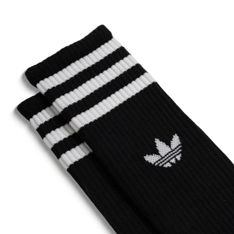 Ponožky ADIDAS ORIGINALS 3 PACK-SOLID CREW SOCK BLACK WHITE 6