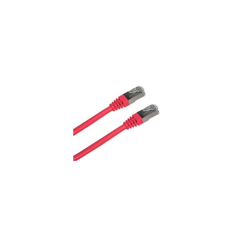 Patch cord FTP cat5e 0,5M červený